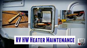 This genuine suburban anode rod is made of magnesium and will suit all models of suburban hot water systems. Rv Hot Water Heater Maintenance Suburban Sw6de Youtube