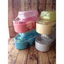 Bedak wardah adalah salah satu bedak yang sangat terkenal karena bedak ini memiliki banyak sekali kegunaan untuk para wanita. Tempat Bedak Bayi Yuki Baby Set Tempat Sabun Free Spons Bedak Elevenia