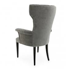 This metal and wood stunner should definitely be on your radar. Bespoke Upholstered Dining Chairs Custom Made To Order Chairs With Wings High Back Dining Chairs With