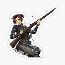 First off, sasha possesses amazing aim with ranged weapons (ex. Sasha Blouse Stickers Redbubble