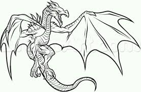 Pin By Alien Rose On Idee Tattoo Dragon Coloring Page Skyrim Drawing Dragon Drawing