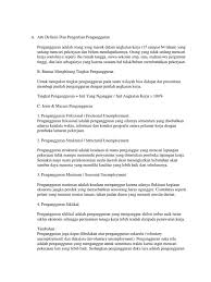 Pengangguran voluntary diartikan sebagai pengangguran yang terjadi dikarenakan. Arti Definisi Dan Pengertian Pengangguran