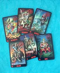 Tarot card sets 78 cards and instructions nemesis now wiccan major minor arcana. Lucifer S Tarot Classic Edition Set Of 105 Occult Tarot Oracle Cards A Tarot Card Deck Of Exceptional Quality By Deluxe Shop Online For Lifestyle In The United States