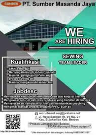 Sedang membuka lowongan untuk posisi sbb: Loker Pt Lokatex Pekalongan Management Trainee Mt Jateng Purwokerto Cilacap