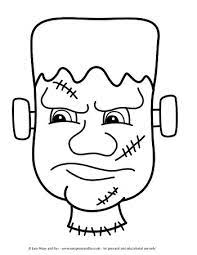 612x792 frankenstein coloring pages bride of coloring pages page head. Halloween Coloring Pages Easy Peasy And Fun