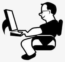 Pixabay users get 20% off at istock with code pixabay20. Clip Art Person At Computer Clipart Guy On Computer Clipart Hd Png Download Kindpng