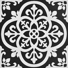 Black And White Vinyl Tile Gothic 12 X 12 X 0 6mm Vinyl Tile Peel And Stick Floor White Vinyl Flooring Stick On Tiles