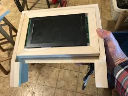Puttering In The Shop Junkyard Entertainment System Building The Screen Cabinet Wooden Cabinets Entertaining Entertainment System