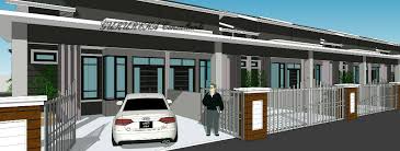 Rumah teres 1 tingkat setengah dan 2 tingkat untuk dijual, di bandar bukit besi, dungun, terengganu. Rekabentuk Rumah Teres 1 Tingkat Arkitek Rumah Rakyat Facebook