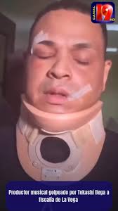 El productor musical, Nelson Alfonso Hilario García, de 32 años, se  encuentra actualmente en la Fiscalía de La Vega con heridas contusas en el  rostro y la cabeza, las cuales supuestamente fueron ...