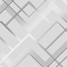 This stylish kayla geometric wallpaper would make a great statement in most rooms of your home. I Love Wallpaper Otis Geometric Wallpaper Silver Wallpaper From I Love Wallpaper Uk