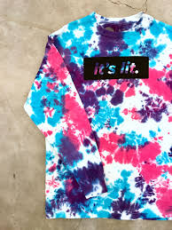 Black And White Tie Dye Long Sleeve Shirt Artist Collective Its Lit Tie Dye Long Sleeve T Shirt Zumiez Tie Dye Shirts Patterns Tie Dye Shirts Designs Tye Dye Shirts