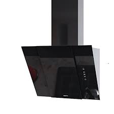 C, flow dynamic efficiency (class) : Bergstrom Dunstabzugshaube Bjoern 60cm Glas Led Wandhaube Kopffrei Schraghaube Fernbedienung Schwarz