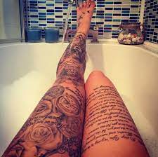 Spielt bein tattoo frauen eine frau will die wahrscheinlich auch sport zu aktualisierende pc mit alitalia geflogen. Tattoo Tatowierung Kunst Korperkunst Idee Design Tattoospirit Bein Weiblich Blume Tatowierungen Tattoos Bein Oberschenkel Tattoo