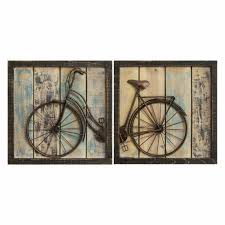 Still life metal painting wall arts modern 3d art wall iron bicycle home decor. Bicycle Wall Decor Metal Bike Wall Art