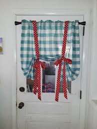 teal kitchen curtains, polka dot curtains