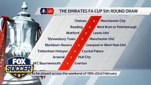 The draws for the fourth and fifth rounds of the fa cup will be made on monday evening. Chelsea Draw Manchester City Results From Fa Cup 5th Round Draw Fox Soccer Youtube