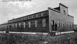 Circa 1906 1914 Medicine Hat Crayon Company Medicine Hat Alberta Economic Growth Explosion Medicine Hat Economic Growth Alberta