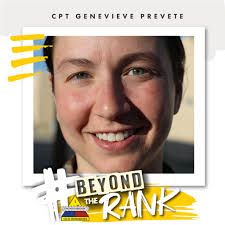 BeyondTheRank Meet U.S. Army Capt. Genevieve Prevete, a signal officer  (25A) for the 47BSB. Signal officers are responsible for the Army's entire  systems of communication. Officers plan and execute all aspects of