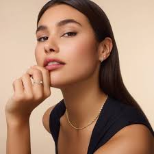 Collier Corde Torsadée en Or 14 Carats pour Femme