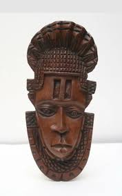 African Hand Carved Idia Queen Mother Mask