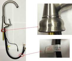 touchless kitchen faucets recalled by