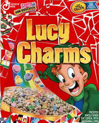 Cerealism Lucky Lucy Charms 71203 Collection Of Lucy Albert Lucky Charms Cereal Evil Leprechaun Kids Cereal Boxes