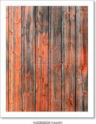 The color of this antique wood ranges. Free Art Print Of Red Rustic Weathered Barn Wood Board Background The Side Of An Old Farm Building S Red Peeling Paint Rustic Barn Board Plank Wall Background Freeart Fa32858328