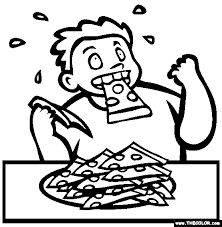 Helping you get picky kids to eat vegetables and try new foods. Competitive Eating Coloring Page Free Competitive Eating Online Coloring