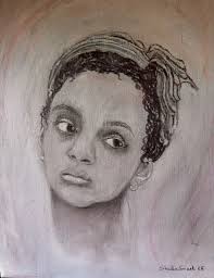 Texture paste artwork by Ukrainian artist in France