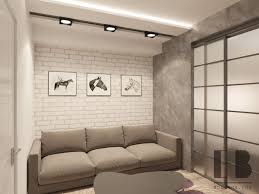 Living room modern apartment interior design. Modern Apartment Interior Design Elena Bondina