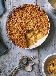 Apple And Custard Crumble The Happy Foodie Recipe Fruit Crumble Recipe Crumble Recipe Fruit Crumble