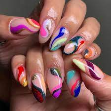 On Twitter Multicoloured Nails Swag Nails Nails Inspiration