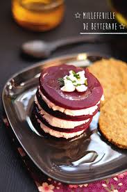 Millefeuille De Betteraves Recette Aperitif Recette Recette Carottes