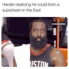 May 30, 2021 · jae crowder's reaction to lebron james complaining about a hard foul became a funny meme. Nba Memes James Harden Blockbuster Trade Eyed By East Facebook