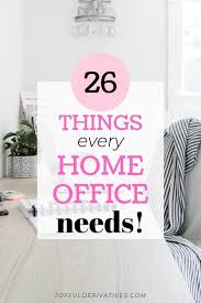 26 Home Office Must Haves For A Small Business Joyful Derivatives In 2020 Office Ideas For Work Office Items Small Business Office