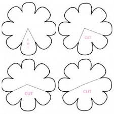 Cut the petals with the free template. Flower Petal Templates Images Flower Petal Templates Transparent Png Free Download