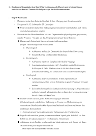A temporary prohibition of an activity (commonly used in legal context). Adoleszenz Theorie Zusammenfassung Studocu