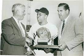 Signed by the giants in 1950. Willie Mays Wins 1954 Mvp Award