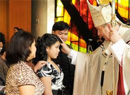 Und wann kann man selbst mit einer impfung rechnen? Handauflegung Und Salbung Symbole Und Ablauf Der Firmung