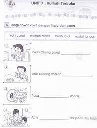 Via syikinkariman.blogspot.com contoh jawapan bahasa melayu penulisan upsr: Latihan Bahasa Malaysia Tahun 1 Google Search Malay Cute766