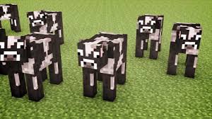 Fractals Minecraft Lots Of Cows Endless Viewing Pleasure Cow Miniature Cattle Farm Animals