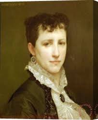 Portrait of Captain William Holmes And Mary Shafter Mckitterick Canvas  Paintings for Sale