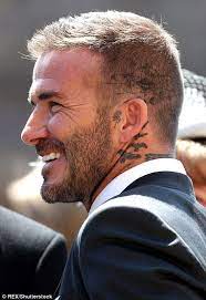 Beckhams And Clooneys Lead The A List Guests At Royal Wedding David Beckham Hairstyle David Beckham Haircut Beckham Haircut
