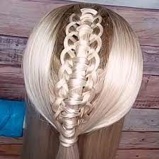 324 Me Gusta 2 Comentarios Hairstyle With Russian Braids Russianbraids En Instagram Braids Hairstyle Lamp