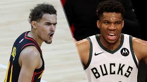 Trae young of the atlanta hawks brings the ball up court against jrue holiday of the milwaukee bucks during the second half in game two of the eastern conference finals at fiserv forum on june 25, 2021 in milwaukee, wisconsin. Hawks Vs Bucks Live Stream How To Watch The Nba Playoffs Game 1 Online Tom S Guide