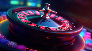3d Render Of A Black Roulette Wheel With Realistic Features And Free Spin  Coupons On Neon Background, Online Gambling, Casino Chips, Poker Table  Image And Picture For Free Download - Lovepik