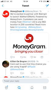 Although representatives at walmart stores issues money orders, the orders themselves are processed and fulfilled through moneygram.contact moneygram's customer service to put a stop payment on a walmart money order and submit a moneygram claim card to get a refund. Walmart And Moneygram For Global Money Transfers Page 3 General Discussion Xrp Chat