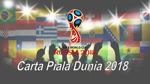 Turnamen ini diselenggarakan di rusia pada 14 juni hingga 15 juli 2018. Keputusan Carta Piala Dunia 2018 Jadual Kedudukan Terkini