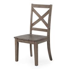Belham Living Harrison Farmhouse Driftwood Dining Chair Set Of 2 Solid Wood Dining Chairs Dining Chairs Solid Wood Dining Set